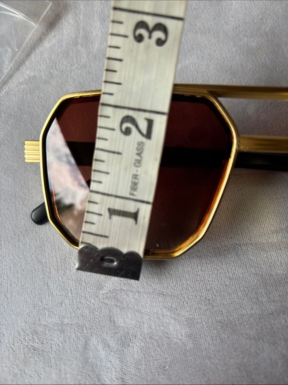 Gold Frame Brown Lens Men’s Sunglasses